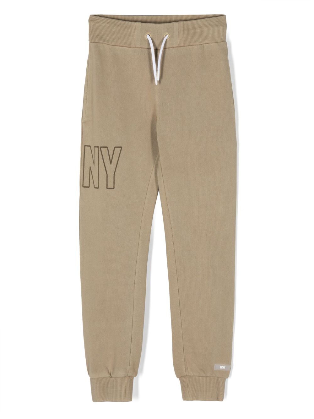 Dkny Kids logo-print track pants - Green