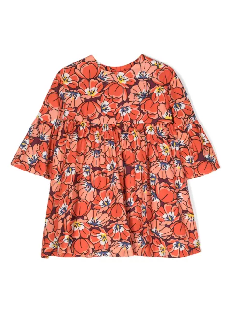 Kenzo Kids floral-print dress