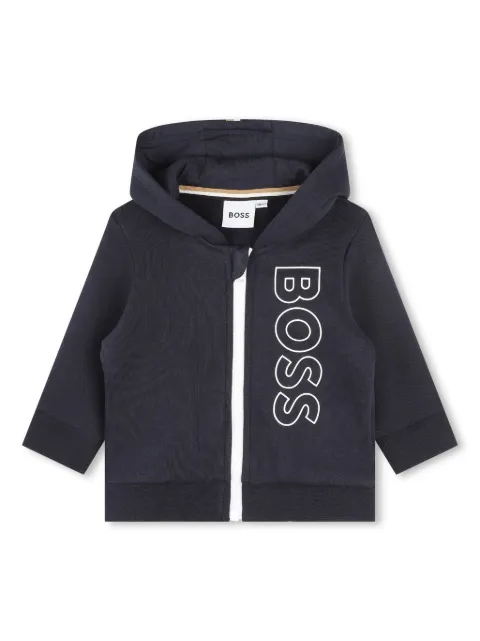 BOSS Kidswear traje deportivo con logo estampado