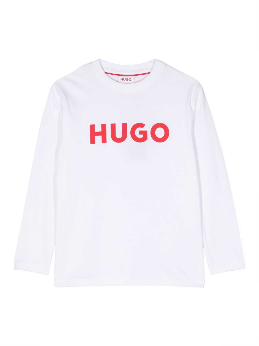 Image 1 of HUGO KIDS playera manga larga con logo estampado