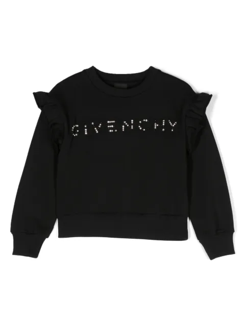Givenchy Kids stud-logo crew-neck sweatshirt