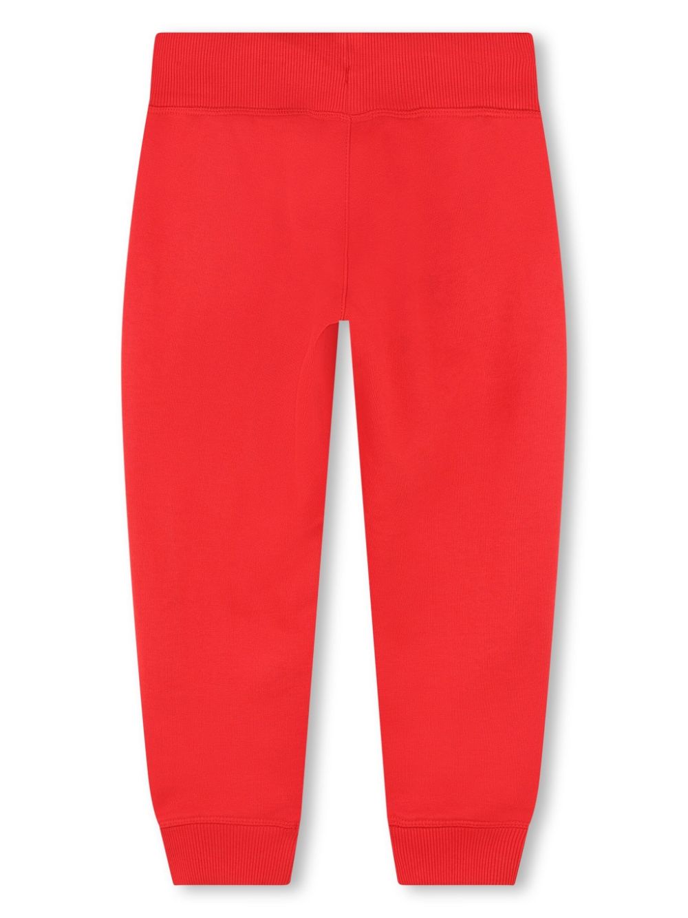 HUGO KIDS logo-print cotton track pants - Rood