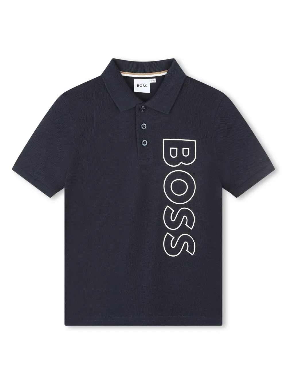 Image 1 of BOSS Kidswear playera tipo polo con logo estampado