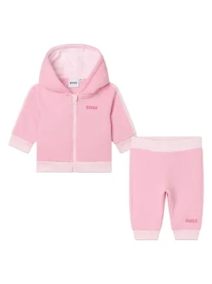 Kids Boys Girls Tracksuit Designer #Selfie Embroidered Jogging