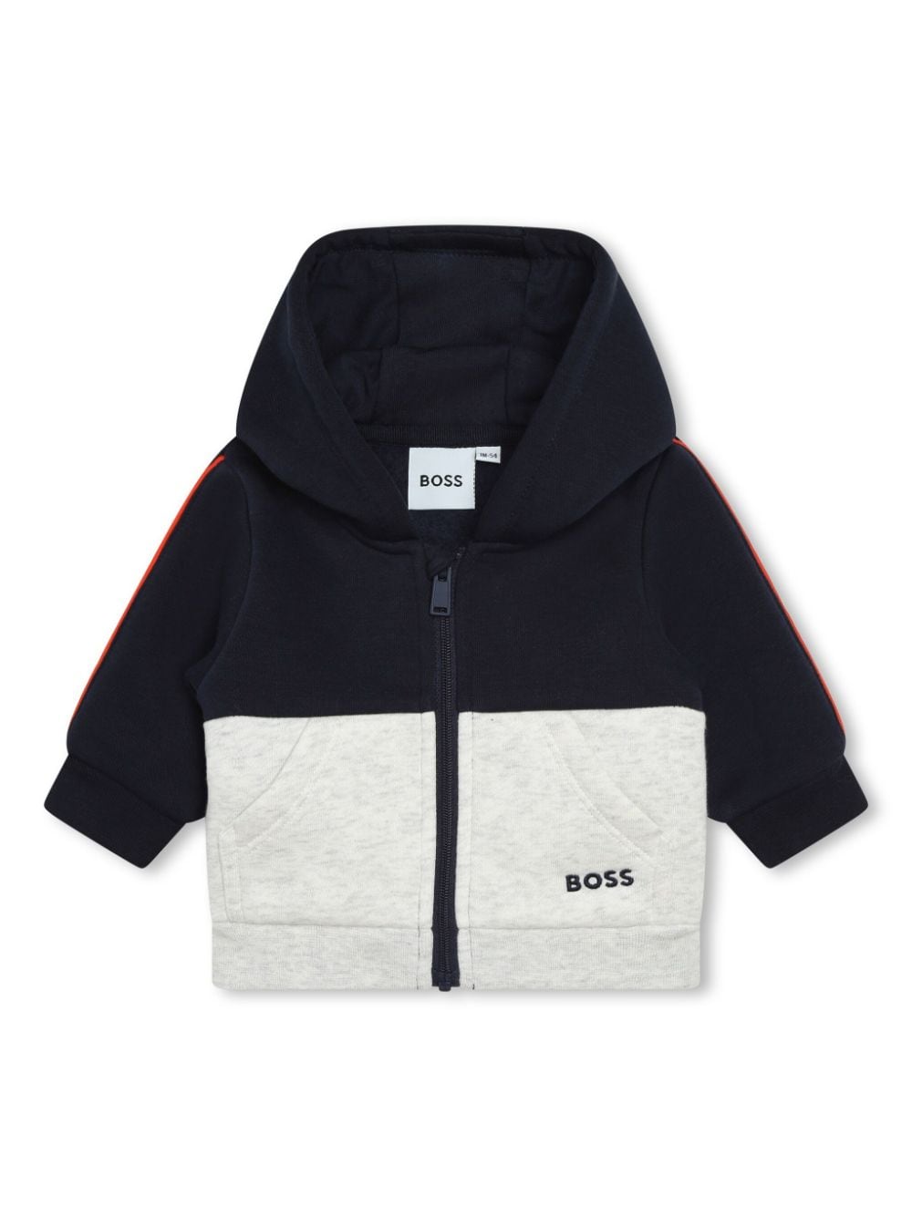 Shop Bosswear Logo-embroidered Cotton-blend Tracksuit Set In Blue