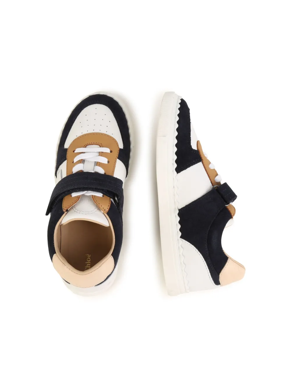 Chloé Kids Sneakers con inserti a contrasto | Image 6