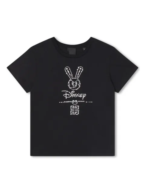 Givenchy Kids logo-embroidered organic-cotton T-shirt