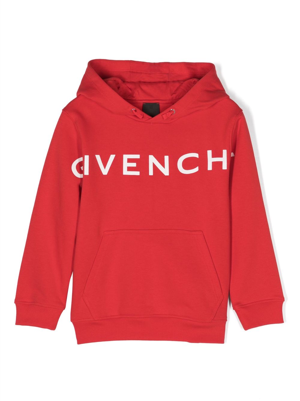 Givenchy Kids 4G star-print fleece hoodie - Red
