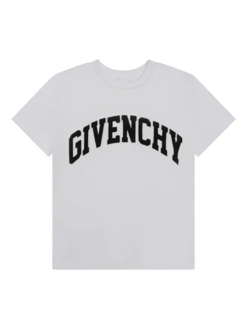 Givenchy Kids logo-patch short-sleeve T-shirt 