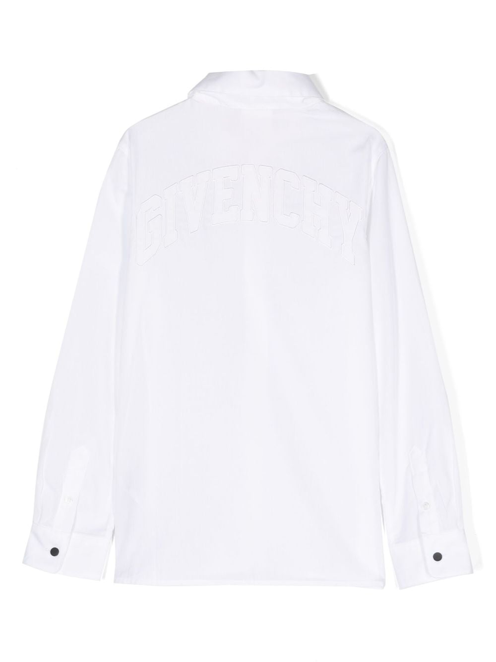 Givenchy Kids Shirt met logoprint - Wit