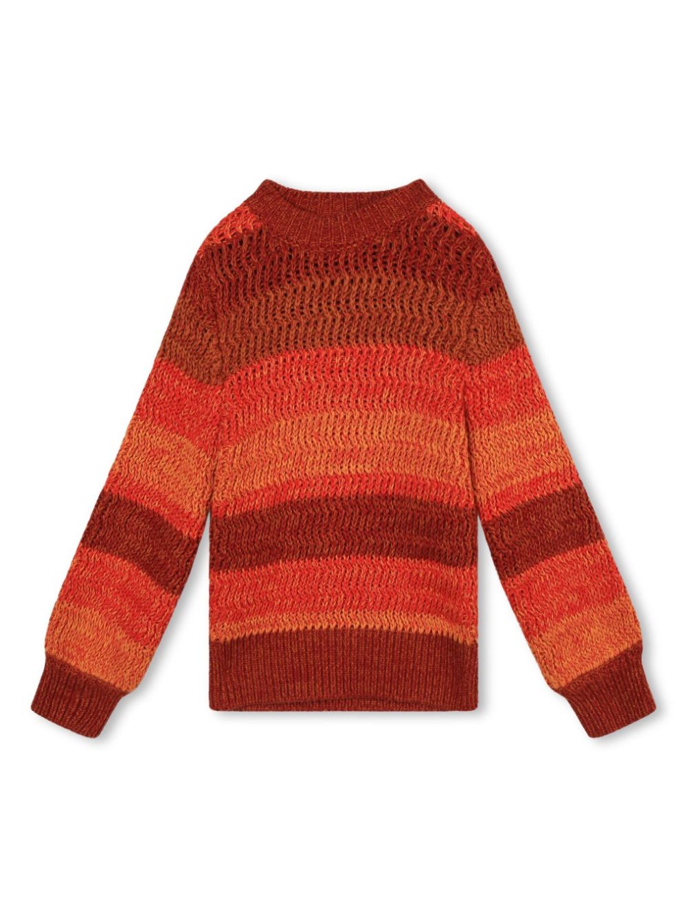 Chloé Kids Jurk met geborduurd logo Rood