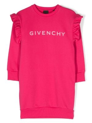 Givenchy Kids Boys Black Down Vest & Red Logo Sweatshirt