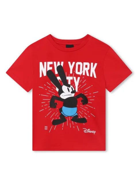Givenchy Kids x Disney Oswald-print cotton T-shirt