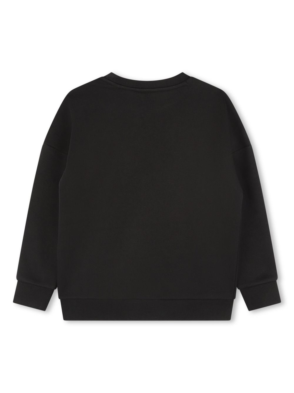 Shop Bosswear Logo-print Crew-neck Sweatshirt In Black