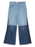 Chloé Kids patchwork jeans - Blue