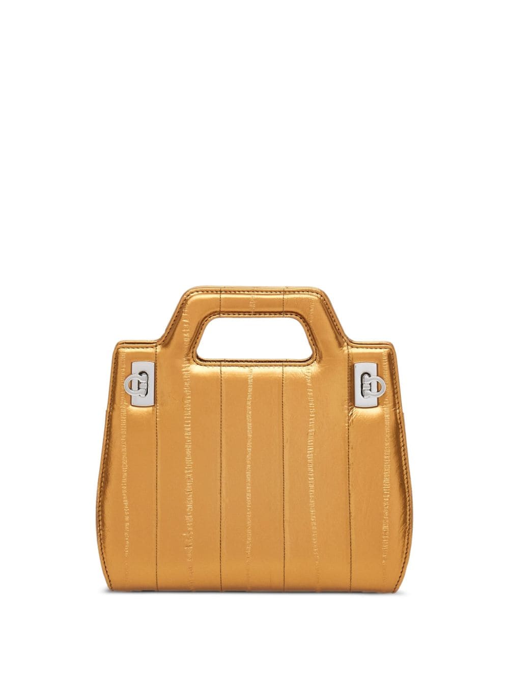 Ferragamo Wanda Mini Bag In Gold