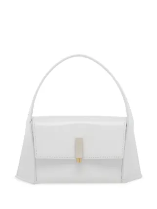 Ferragamo Geometric レザーショルダーバッグ S | ホワイト | FARFETCH JP