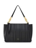 Ferragamo panelled-design leather tote bag - Black