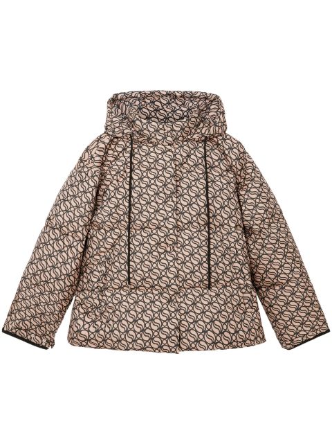 Stella McCartney S-Wave hooded puffer jacket