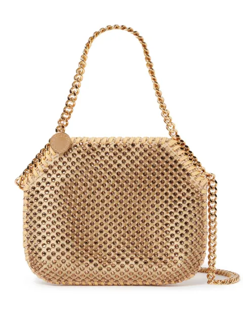 Stella McCartney Borsa tote Falabella con cristalli