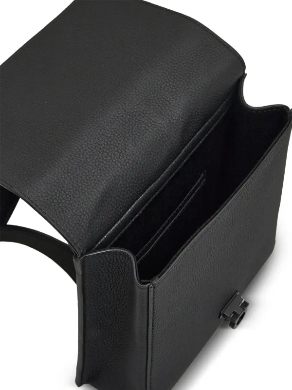 【FERRAGAMO】MESSENGER BAG Embossed Gancini messenger bag - Men | Ferragamo