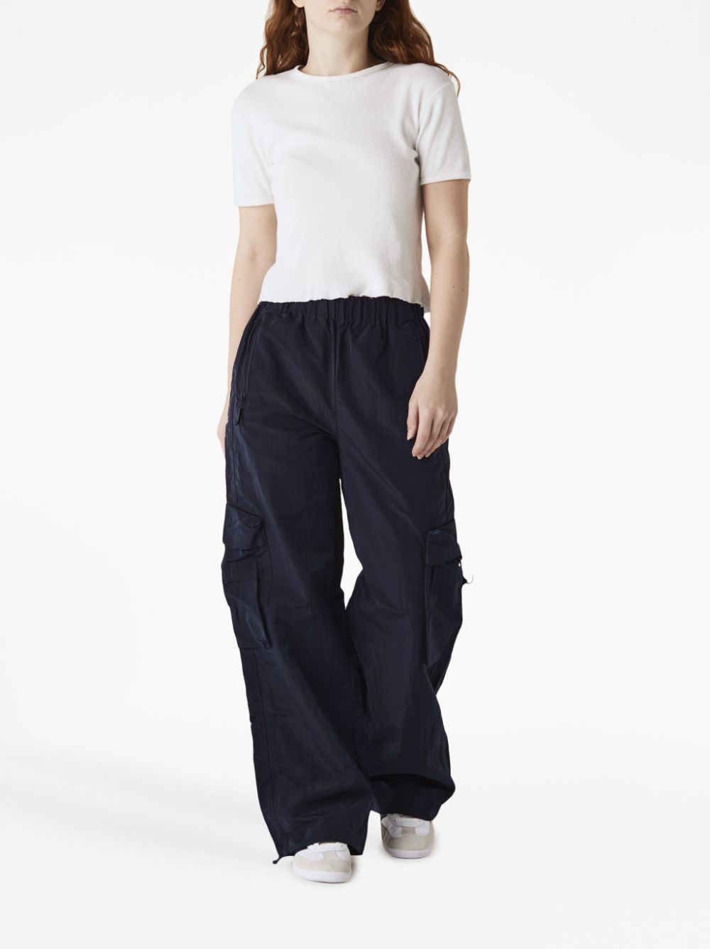 Rains elasticated-waist cargo trousers - Blauw