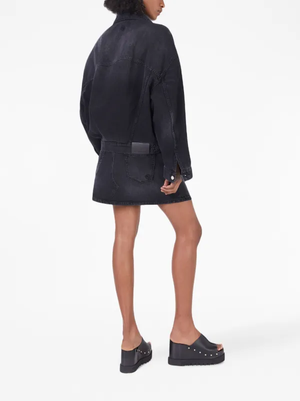 【送料&関税込】Stella McCartney Falabella Skirt Stella McCartney Falabella chain-link mini-skirt | Black