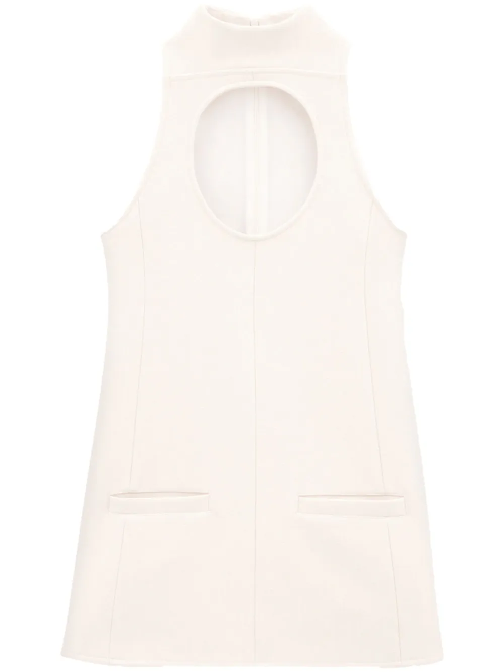 Courrèges vestido corto Circle | neutro | Image 1