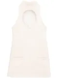Courrèges Circle cutout minidress - Neutrals