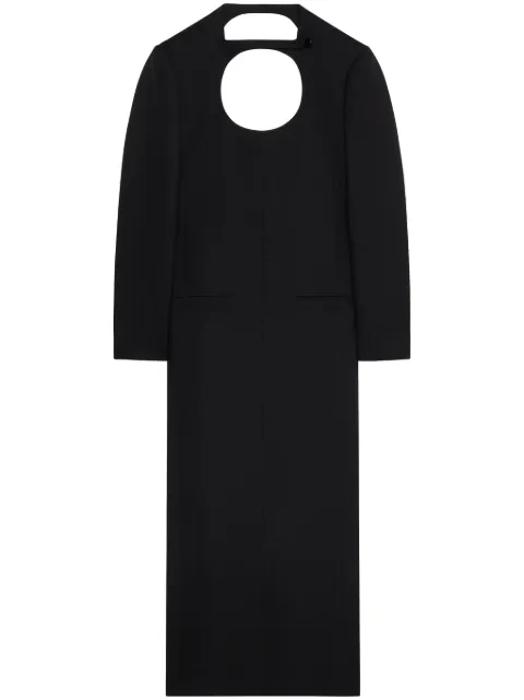 Courrèges robe longue à découpes