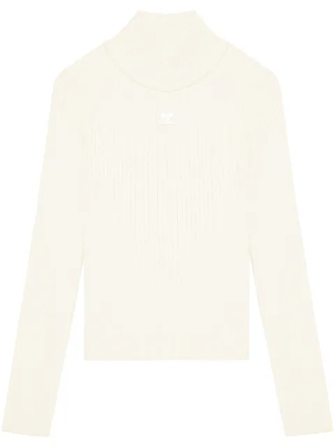 Courrèges Maglione a coste Reedition