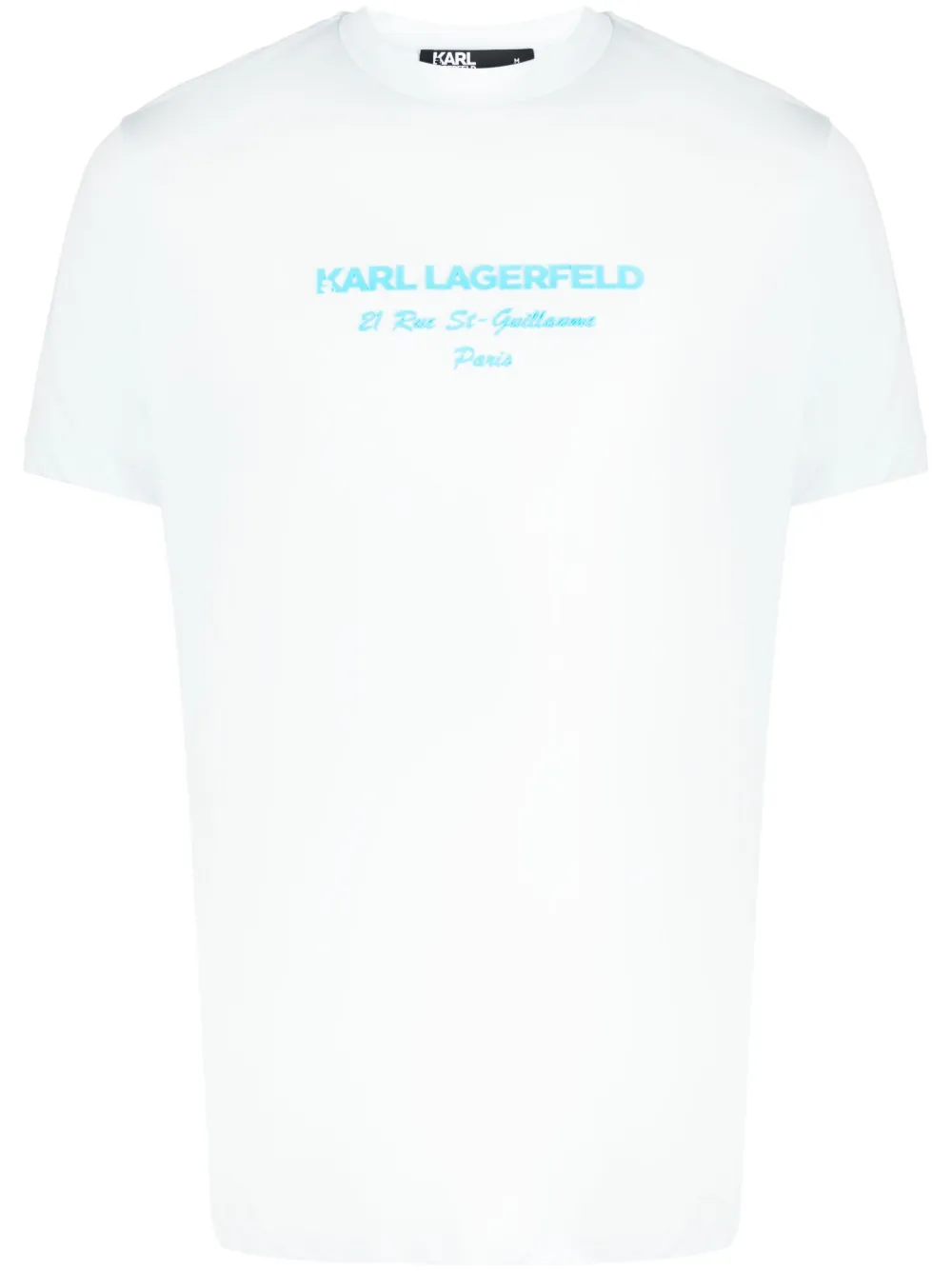 Karl Lagerfeld logo-print cotton T-shirt