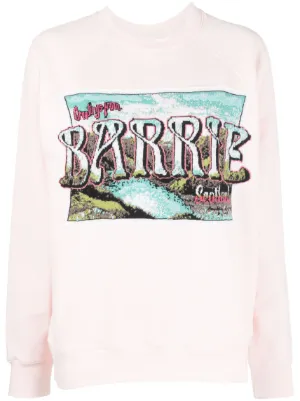 BARRIE バリー パネル スウェットシャツ トレーナー
