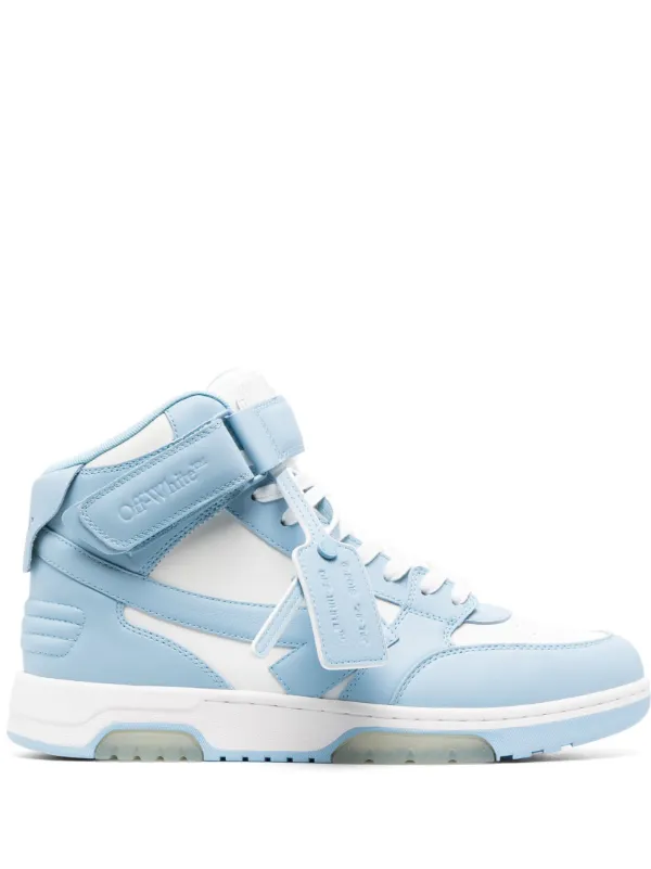 OUT OF OFFICE OOO Light Blue Low Top Sneakers