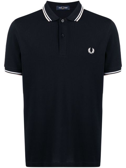 Fred Perry - embroidered-logo polo shirt