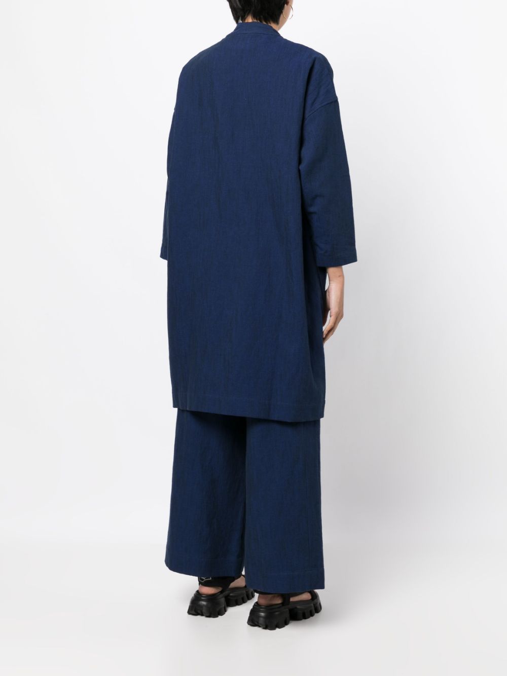 Shop Toogood The Docker Twill-weave Coat In Blue