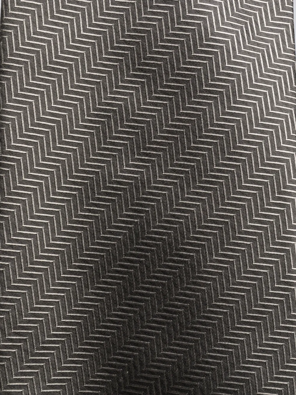 TOM FORD patterned jacquard silk tie - Grijs