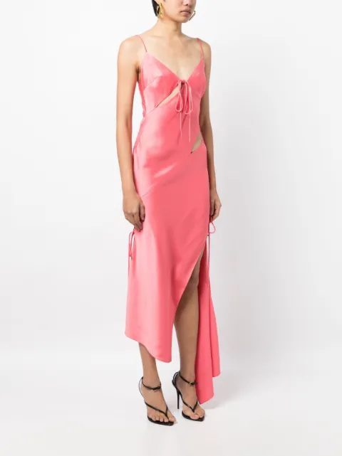 Monse cut-out detailing maxi slip dress MF230244CES - 2