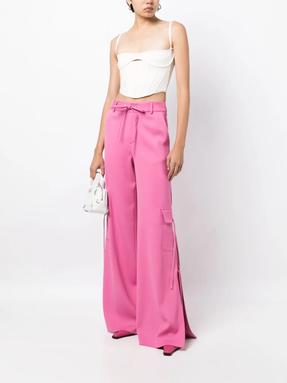 Monse High waist broek - Roze