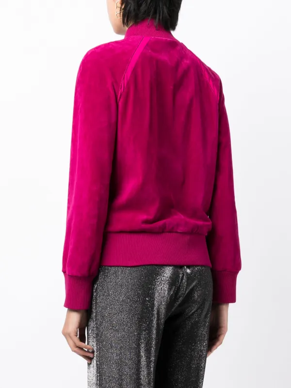 Opening ceremony velour track jacket best sale