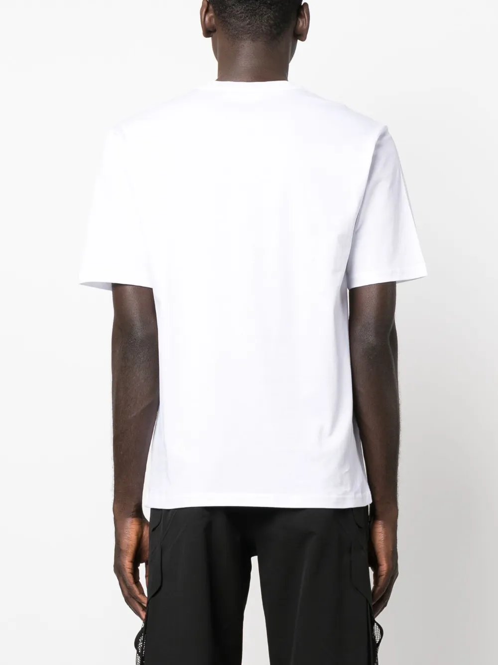 Moschino T-shirt met logopatch Wit