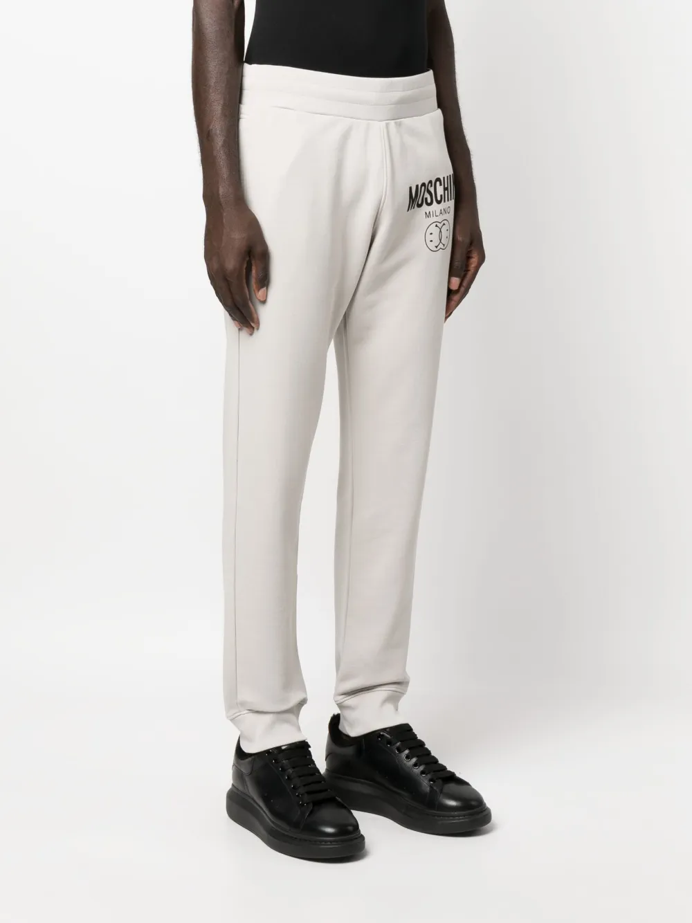 Moschino Trainingsbroek met logoprint Grijs