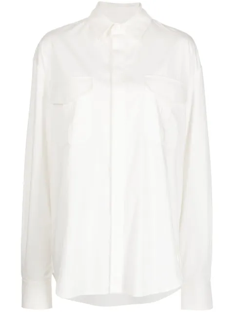 ANOUKI cotton long-sleeve shirt
