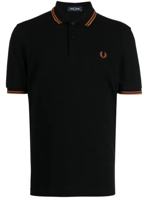 Polo à logo brodé - Fred Perry - Modalova