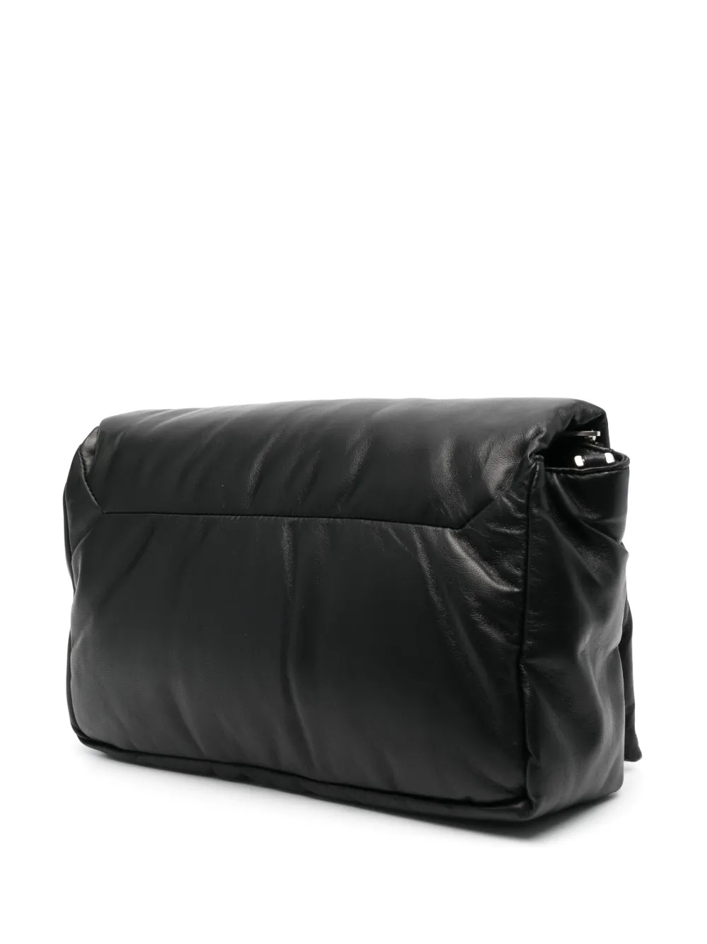 Rick Owens Smoothing-finish Lambskin Shoulder Bag In Black