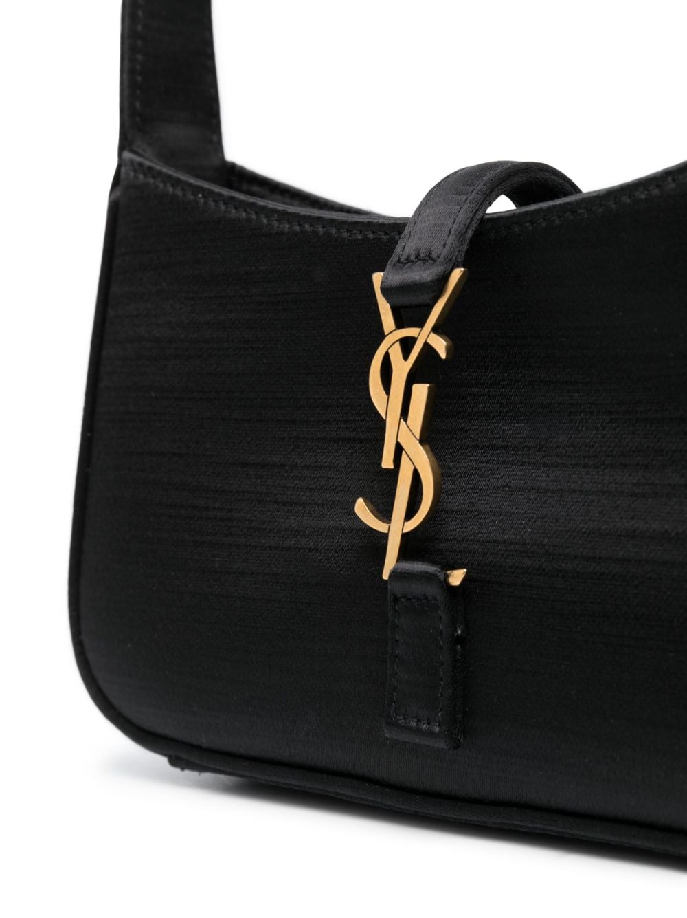 Shop Saint Laurent Le 5 À 7 Shoulder Bag In Black