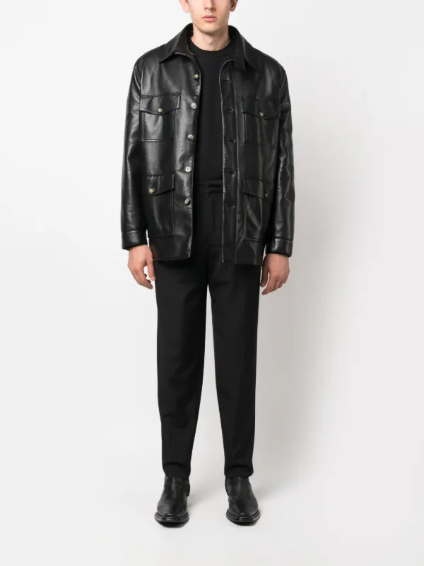 Acne Studios mid-rise Tailored Trousers Black FARFETCH UZ