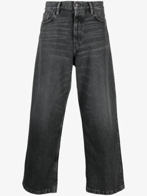 Acne Studios mid-rise wide-leg jeans