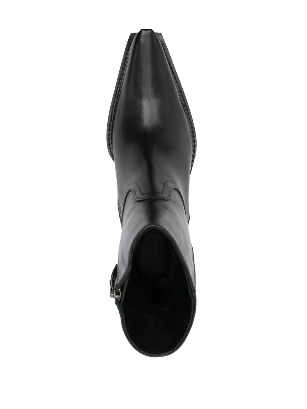 Acne Studios Cowboy enkellaarzen Zwart