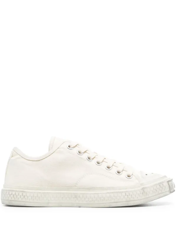 Acne Studios Ballow Tag distressed-effect Sneakers | White